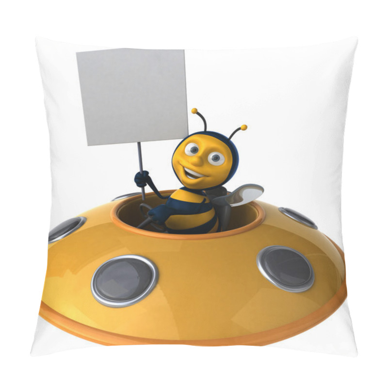 Personality  Funny Cartoon Bee Pillow Covers