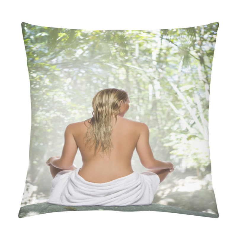 Personality  Spa Theme Pillow Covers