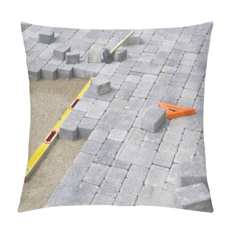 Personality  Paving Backyard Patio Pillow Covers