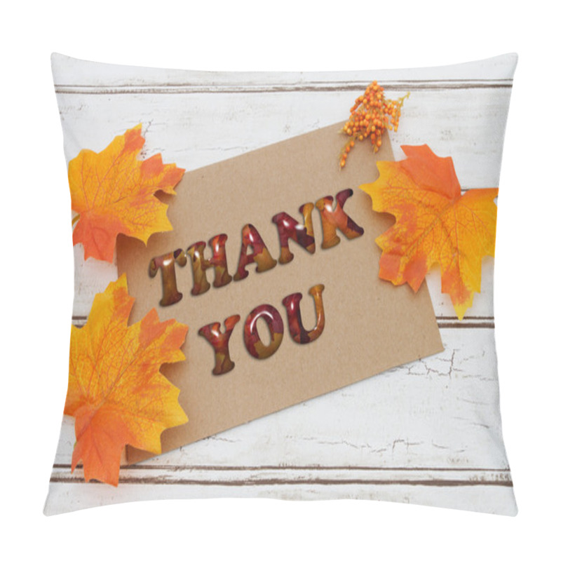 Personality  Thank You Card Pillow Covers