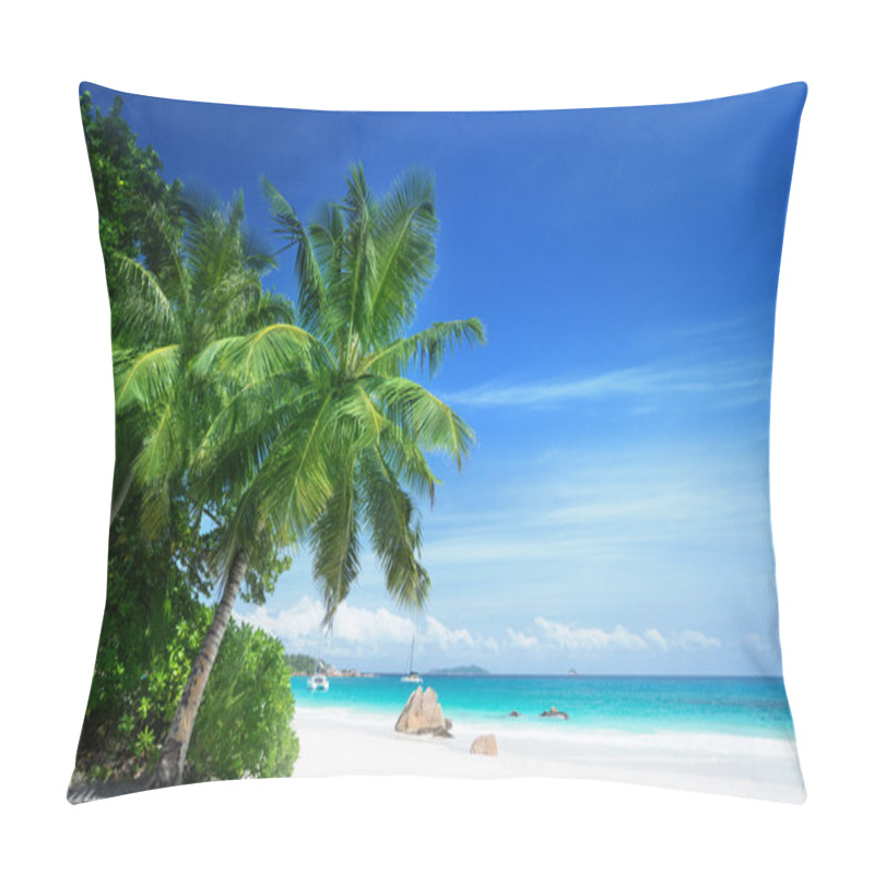 Personality  Anse Lazio Beach At Praslin Island, Seychelles Pillow Covers