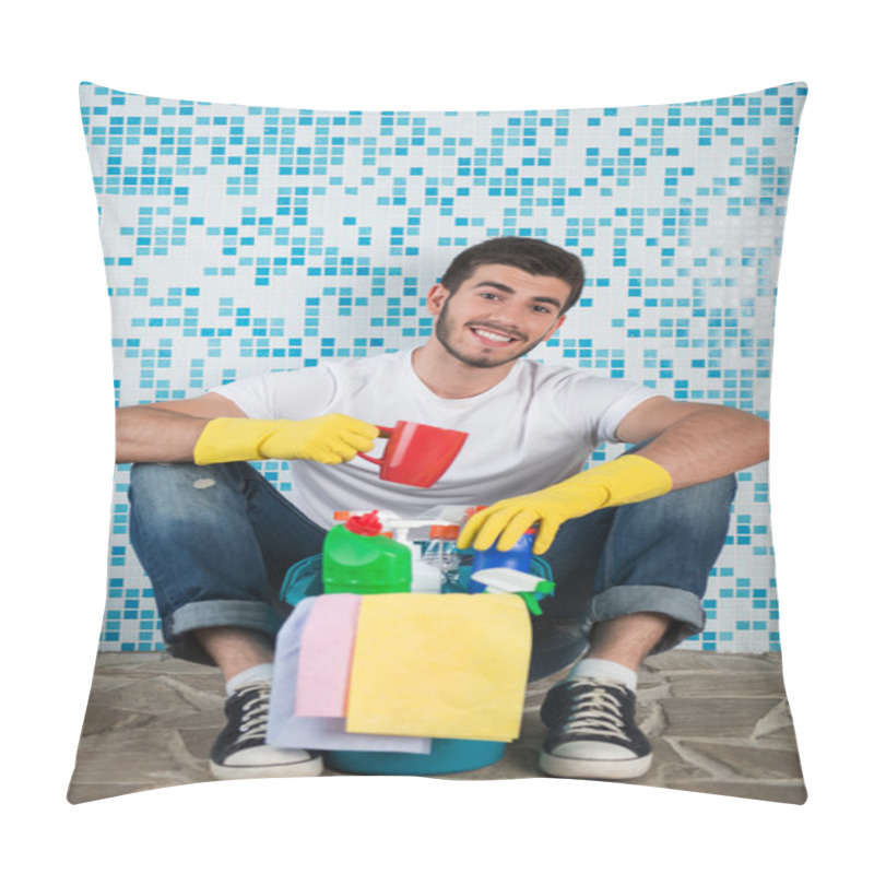 Personality  Janitor Depriving You From Dirt Pillow Covers