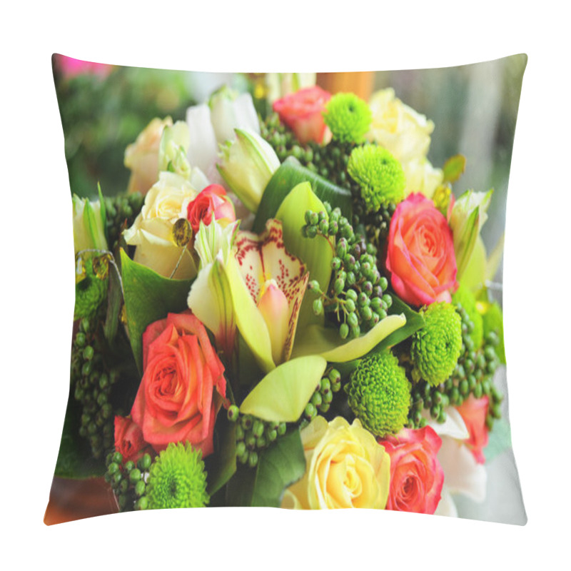 Personality  Bridal Bouquet Pillow Covers