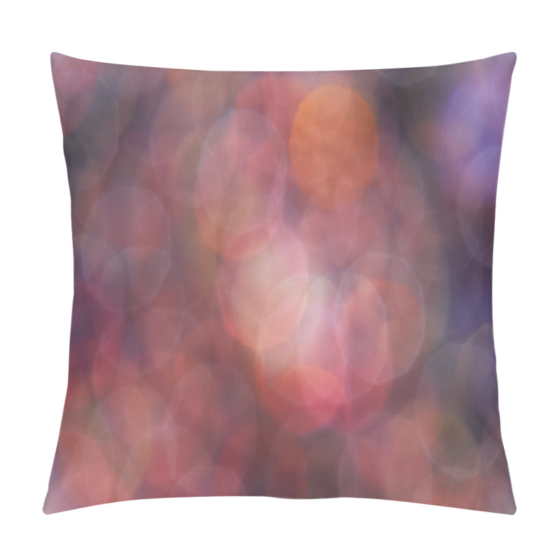 Personality  Abstract Bokeh Background Pillow Covers