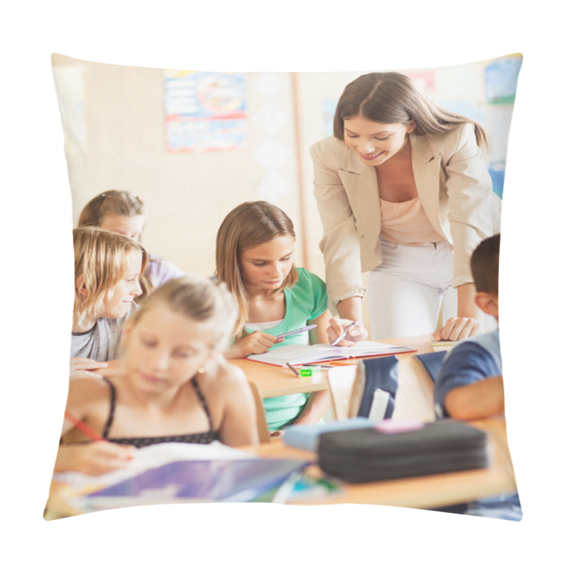 Personality  Teacher And Students Pillow Covers