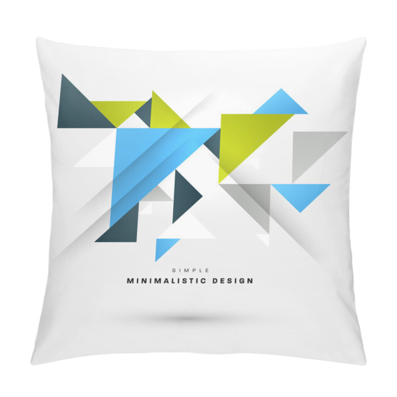 Personality  Abstract Background, Minimalistic Design Pillow Covers