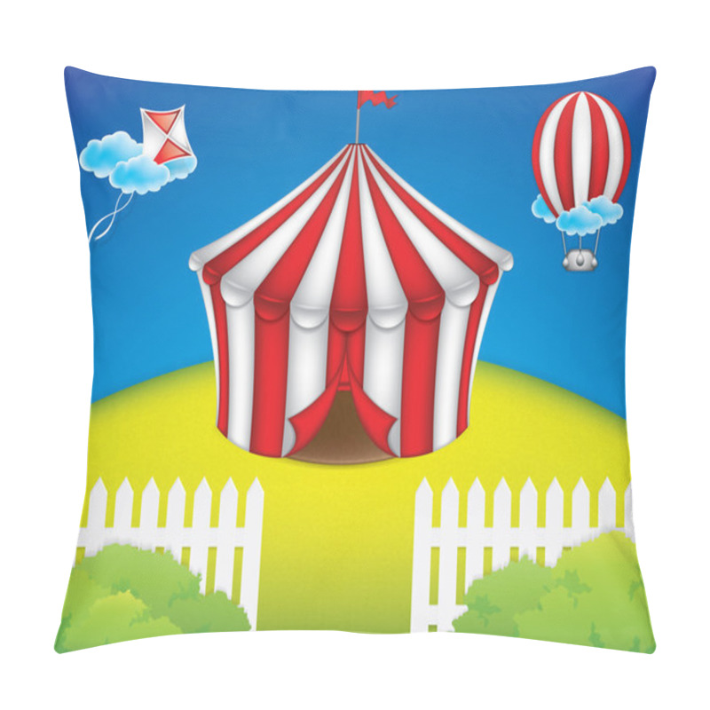 Personality  Striped Circus Tent Pillow Covers