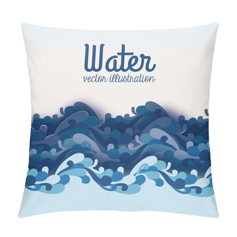 Personality  Water Pillow Covers