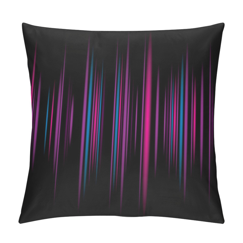 Personality  Equaliser Purple Background Pillow Covers