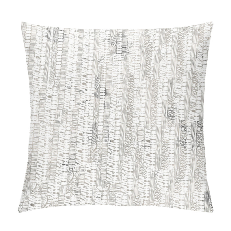 Personality  Geometry Modern Repeat Pattern With Textures Pillow Covers