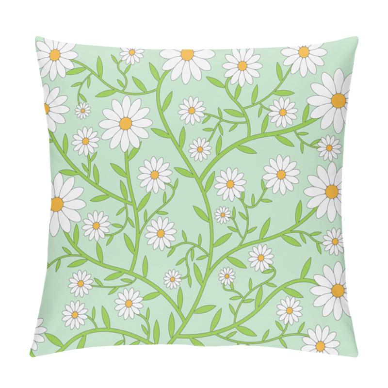 Personality  Daisies Vector Pattern Pillow Covers