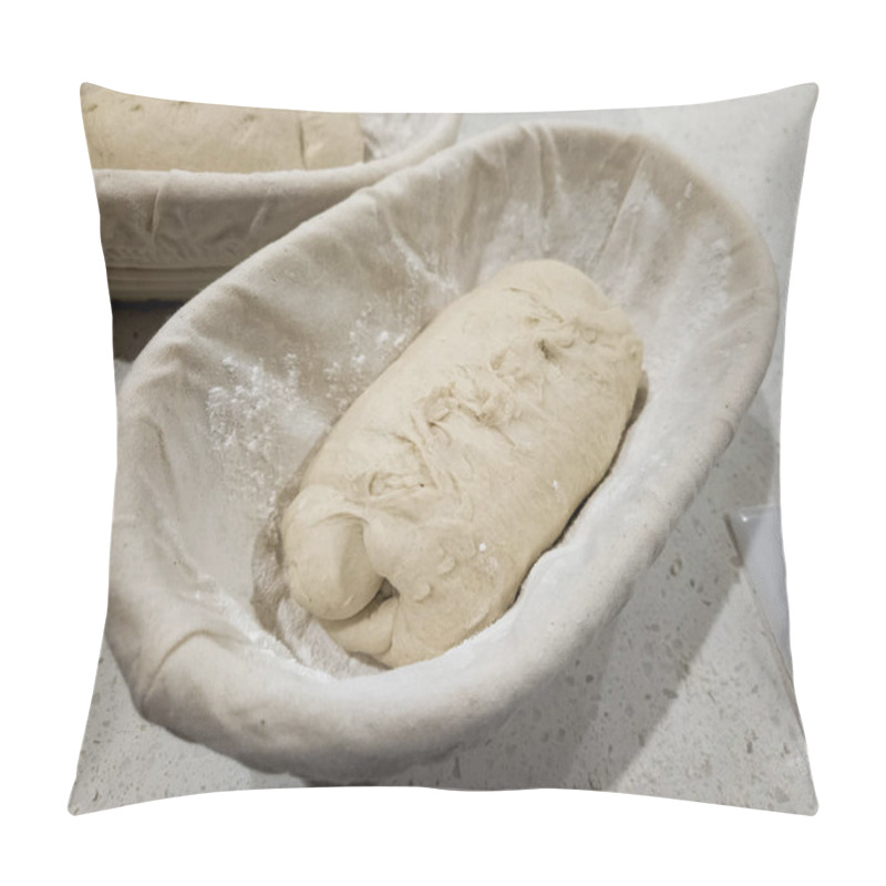 Personality  Bread Dough In A Banneton Basket Pillow Covers