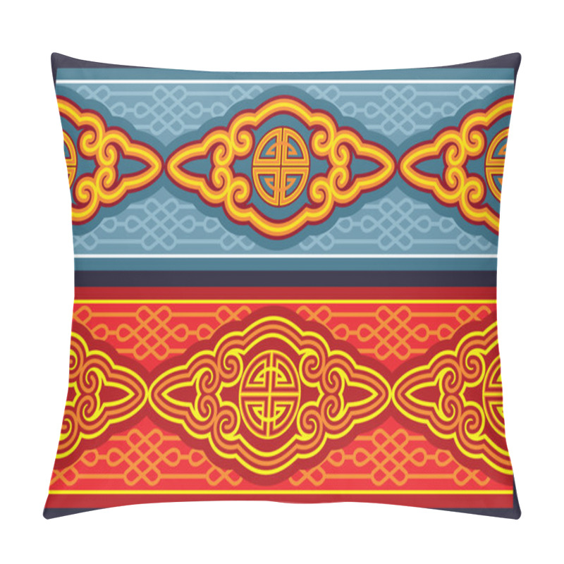 Personality  Oriental Seamless Pattern Pillow Covers