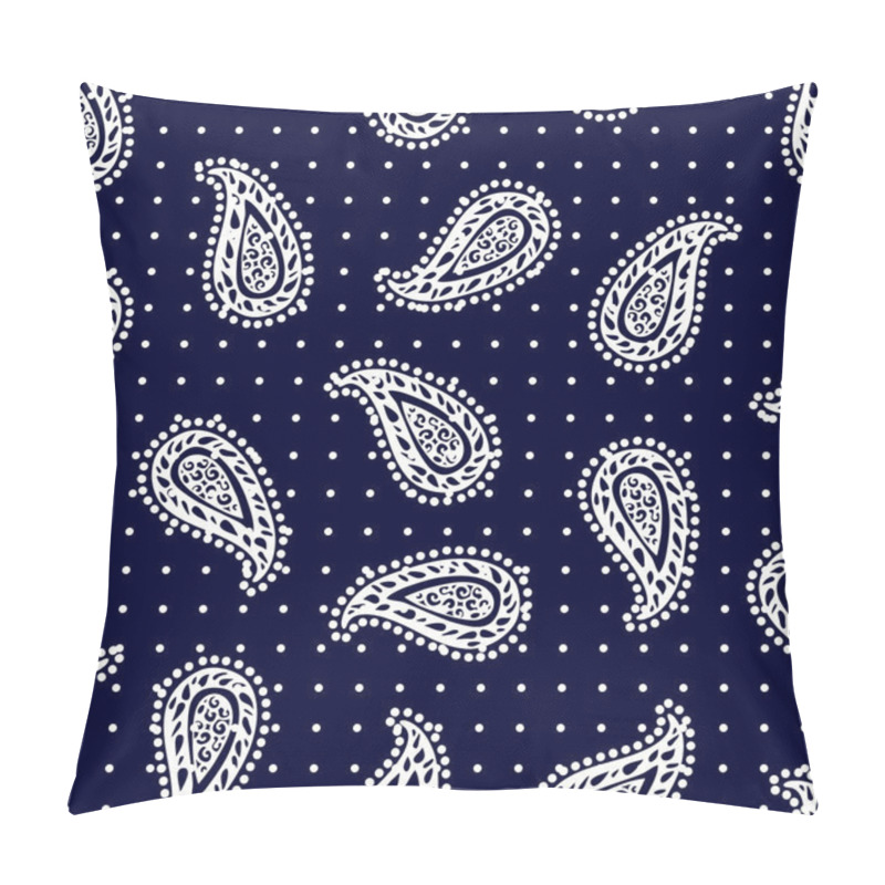 Personality  Abstract Pattern With Paisley Elements. Pillow Covers