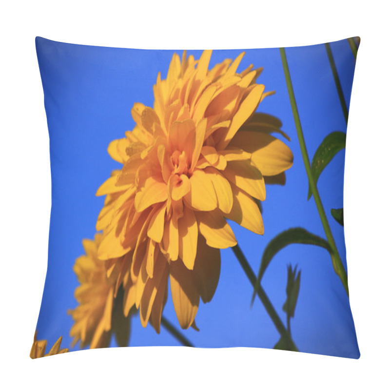 Personality  Bright Yellow Flower Pillow Covers