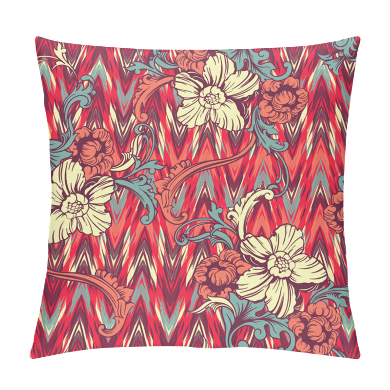 Personality  Eclectic Fabric Seamless Pattern. Pillow Covers