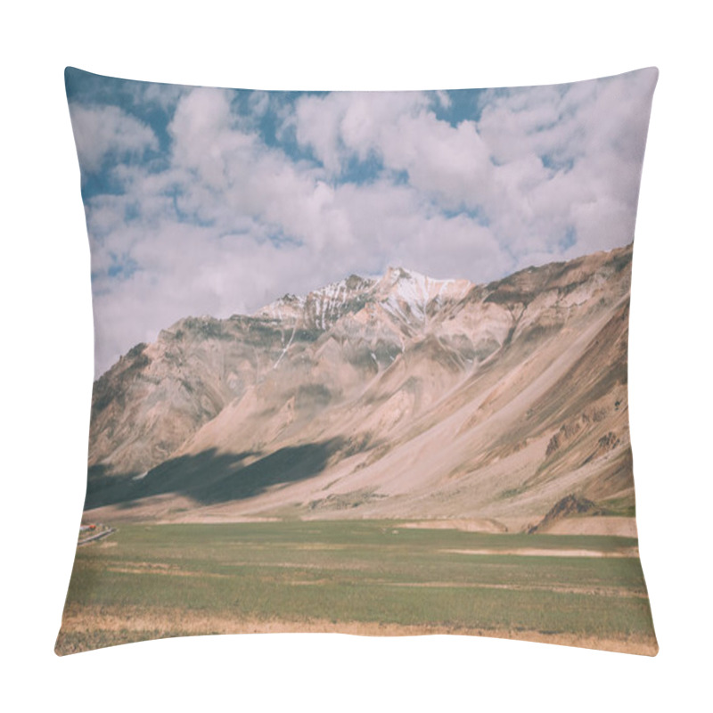 Personality  Beautiful Scenic Mountain Landscape In Indian Himalayas  Pillow Covers