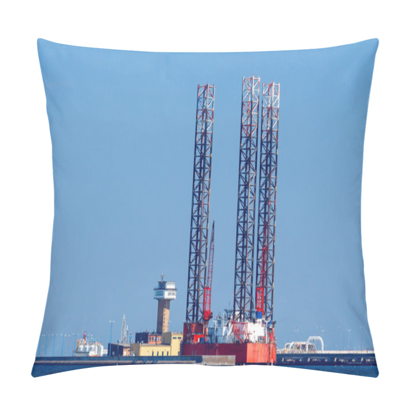 Personality  Gdansk. Oil Platform. Pillow Covers