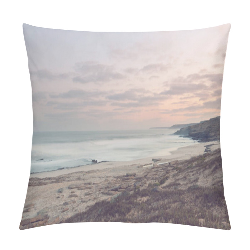 Personality  Ocean Coast After Sunset Pillow Covers