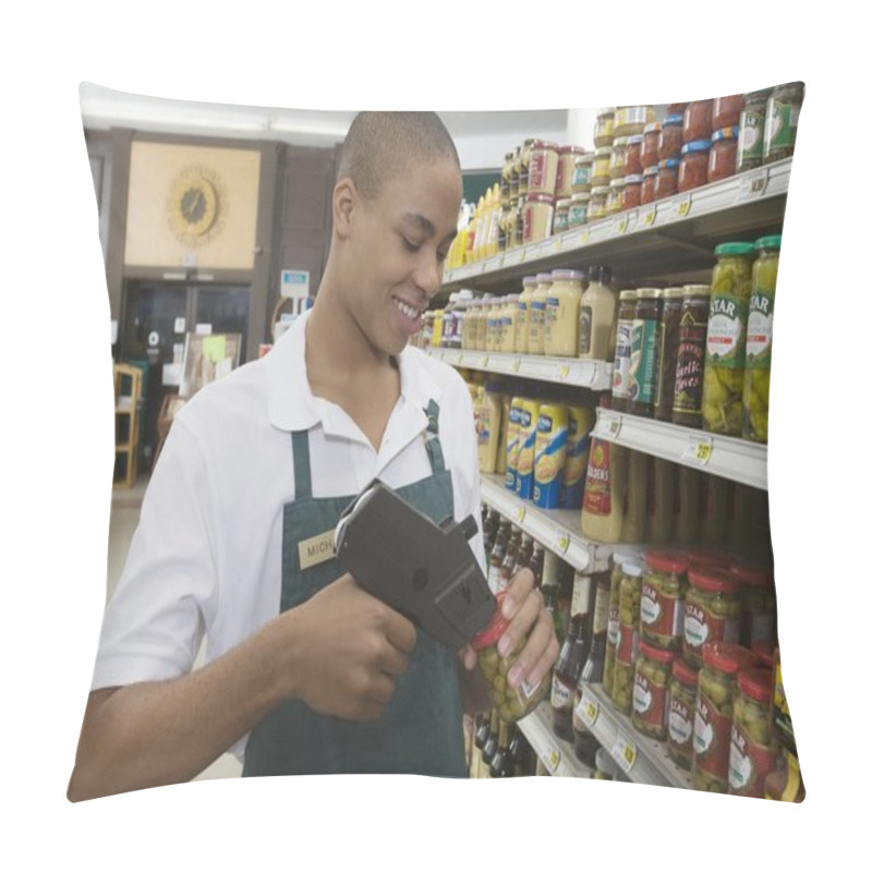 Personality  Teenage Supermarket Employee Pillow Covers