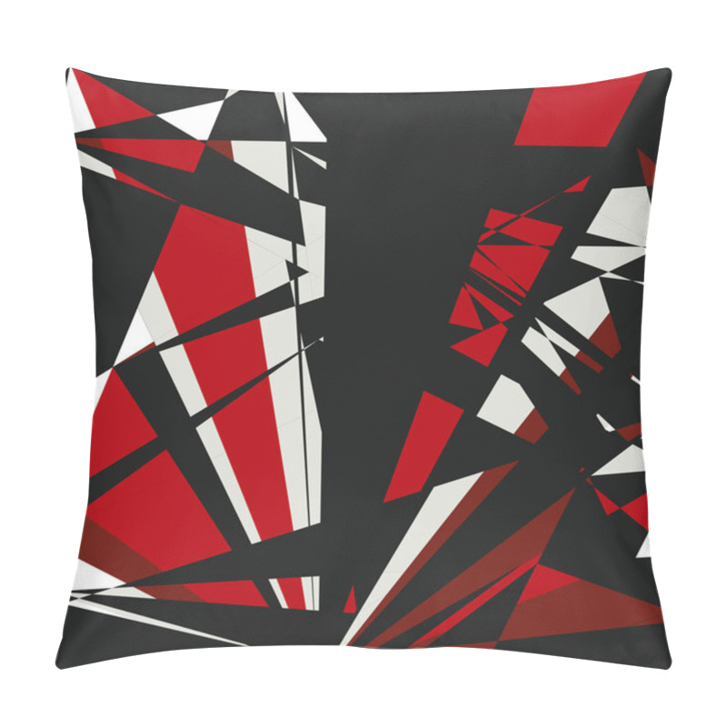 Personality  Geometric Abstraction Generative Art Background Art Illustration Pillow Covers