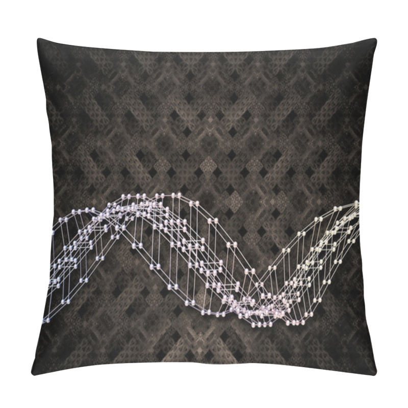 Personality  Molecular Wave Pillow Covers