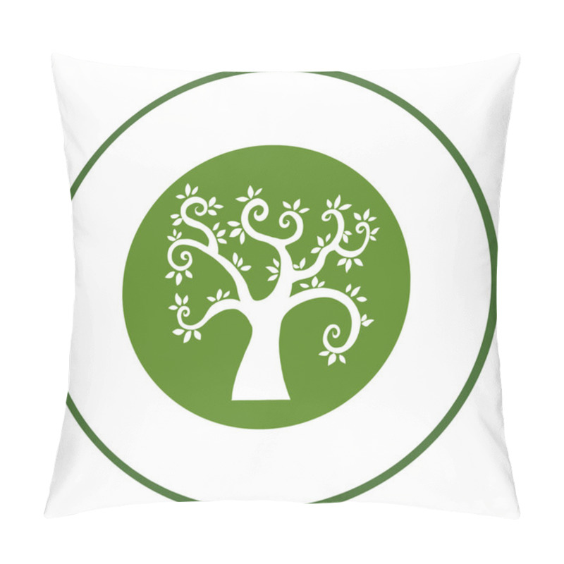 Personality  Banner With Tree Pillow Covers