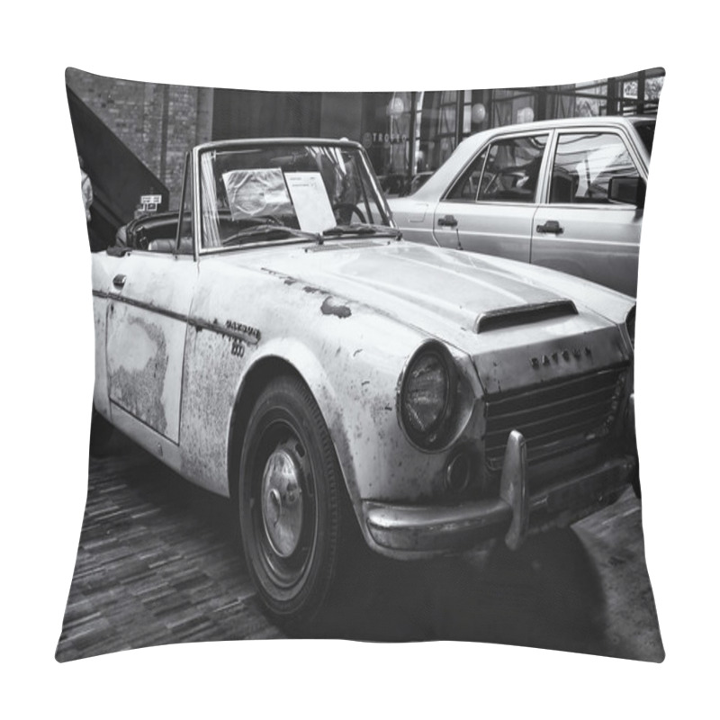 Personality  Sports Car, Datsun 1600 Fairlady Pillow Covers