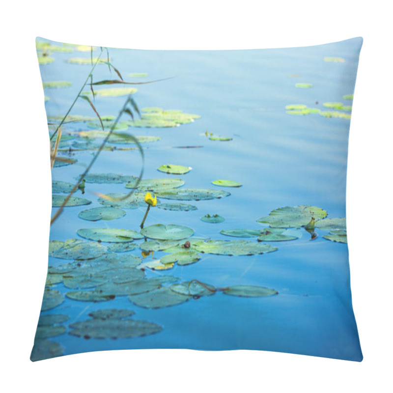 Personality  Yellow Water Lilies Pillow Covers