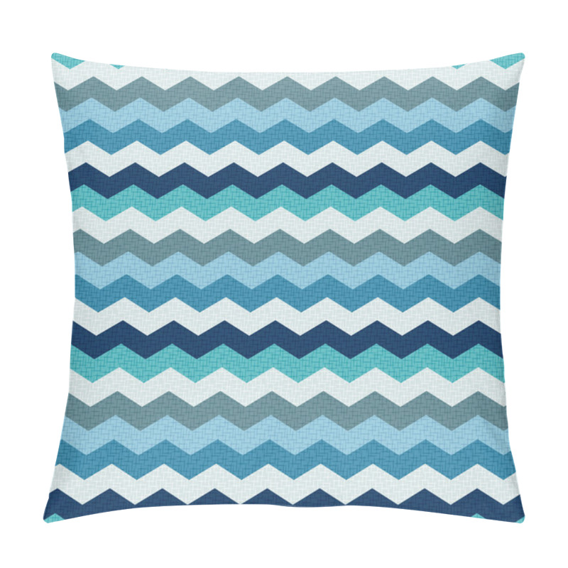 Personality  Seamless Abstract Chevron Textured Background Pillow Covers