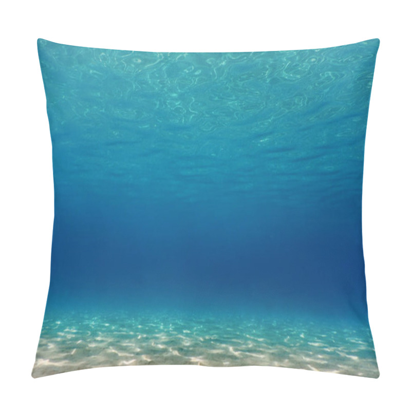 Personality  Sandy Sea Bottom Underwater Background Pillow Covers