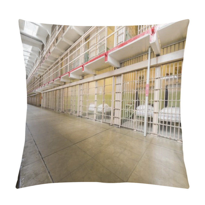 Personality  Alcatraz Cellhouse, San Francisco, California Pillow Covers