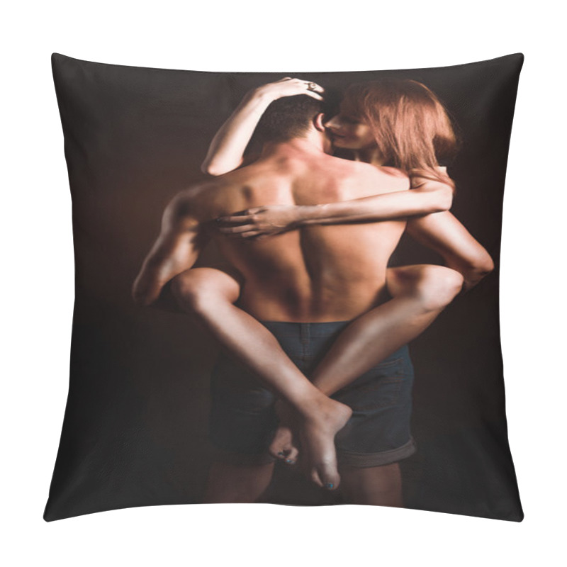 Personality  Passionate Embraces Men And Women Pillow Covers