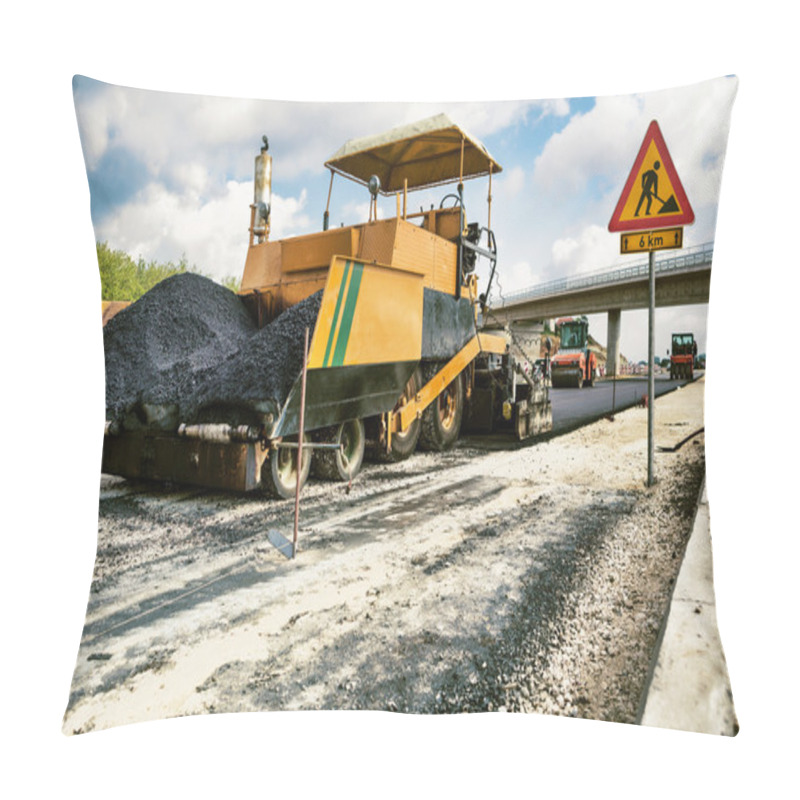 Personality  Road Construction Pillow Covers