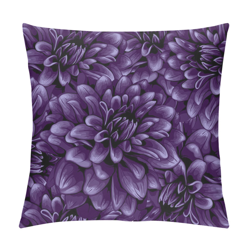 Personality  Dahlia Pattern Pillow Covers