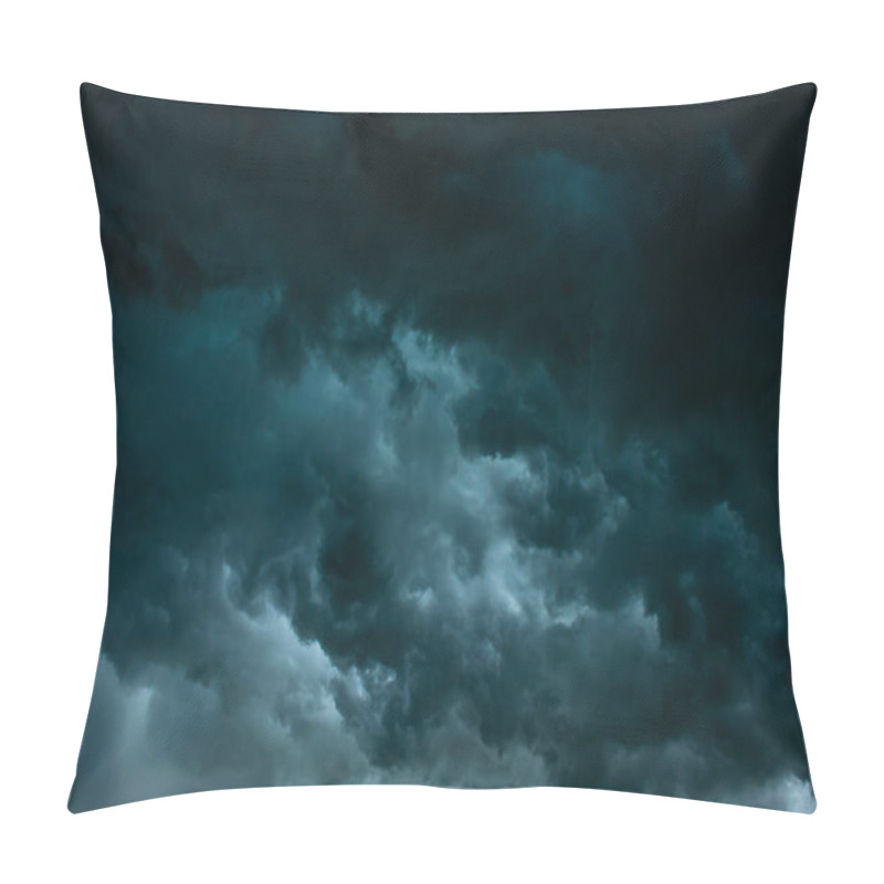 Personality  Clouds And Rain Storms Are Coming Naturally Frighteningly. Pillow Covers