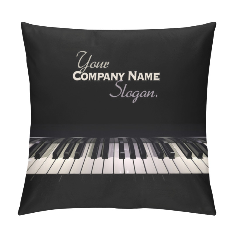 Personality  Piano Keyboard 3 Pillow Covers