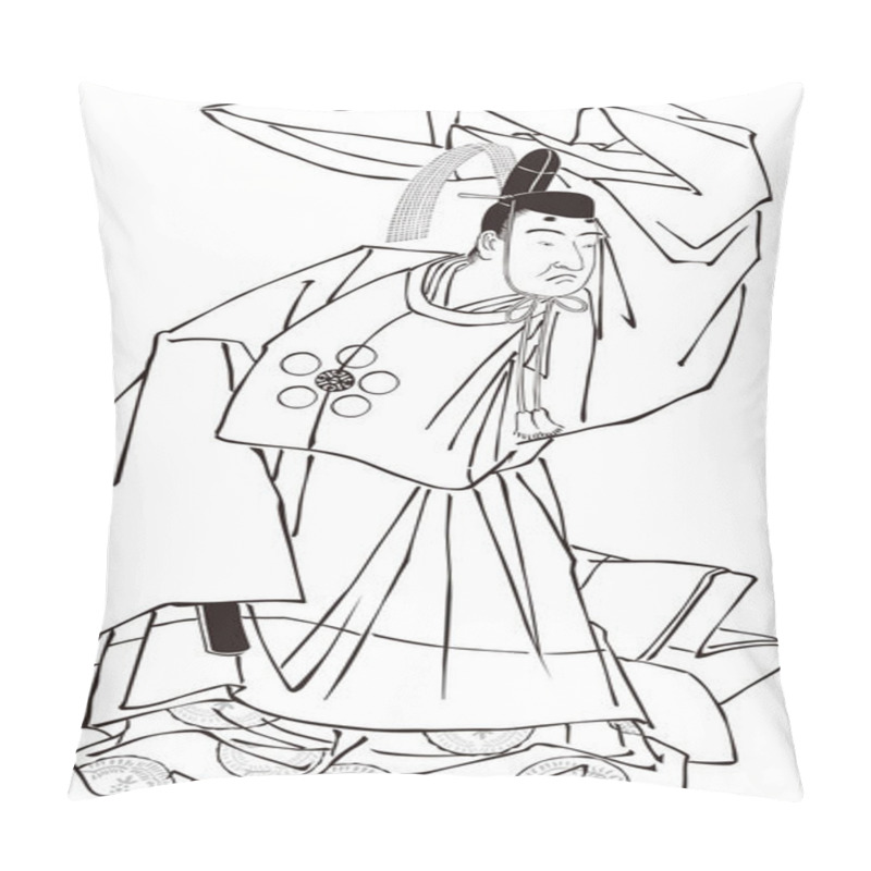 Personality  Ukiyoe Kabuki Actor 44 Pillow Covers