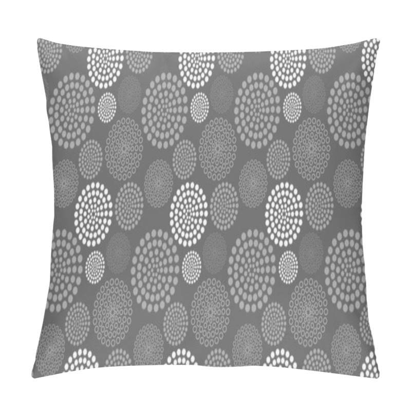 Personality  Abstract Grey Monochrome Background Pillow Covers