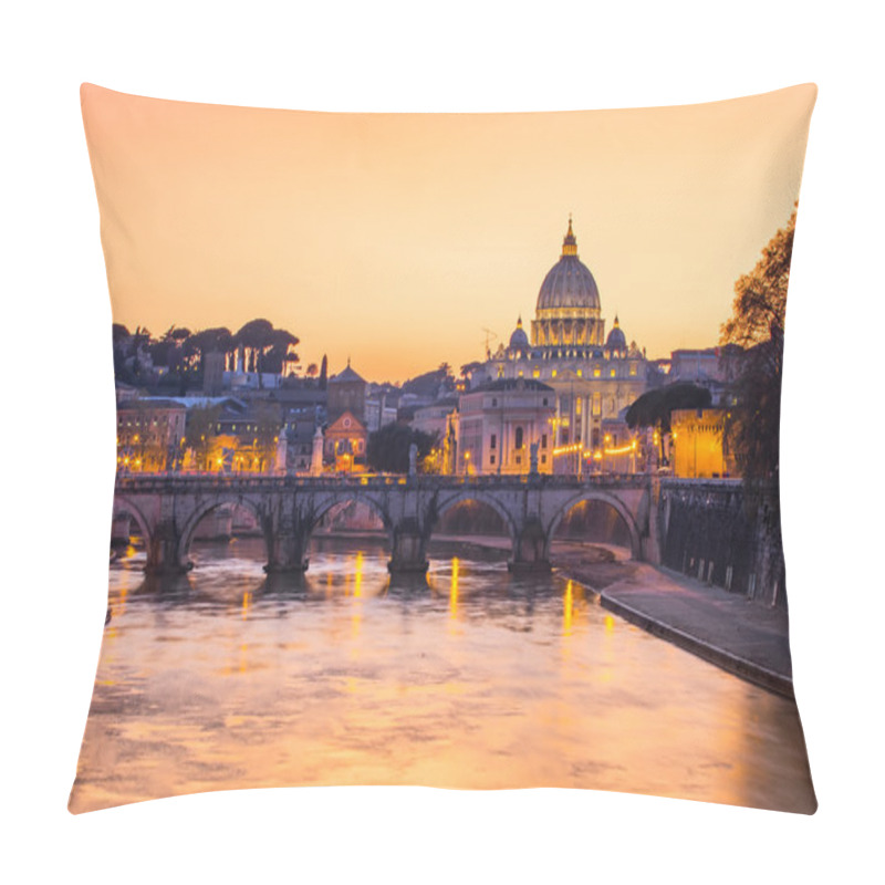 Personality  Sunset View Of The Vatican City State Pillow Covers