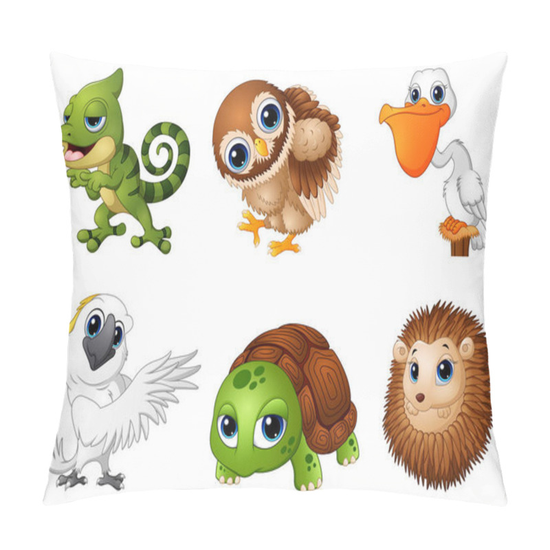 Personality  Cute Animals Cartoon Set Pillow Covers