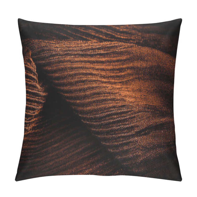 Personality  Texture, Background, Pattern, Sepia Crepe, Is A Fabric Of Silk, Wool Or Synthetic Fibers With A Distinctly Clear, Crimped Appearance.  Pillow Covers