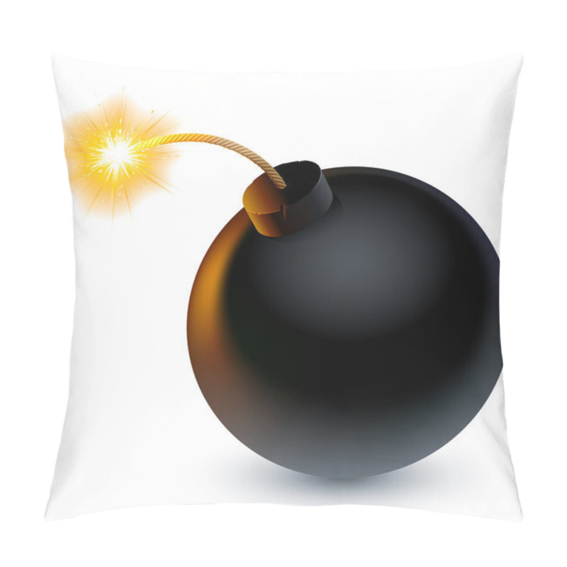 Personality  Cartoon Bomb. Pillow Covers