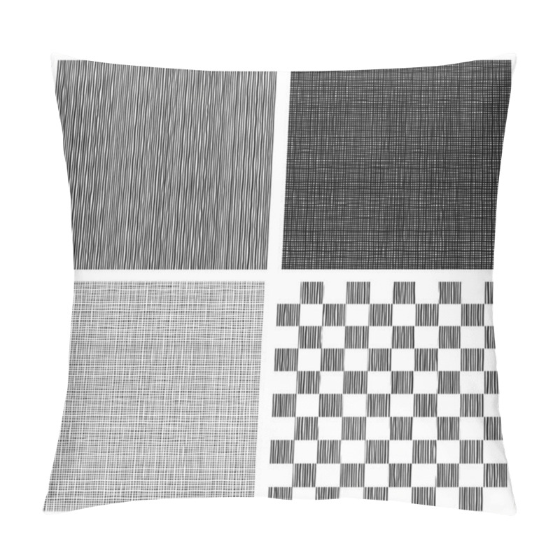 Personality  Collection Of Backgrounds Using An Irregular LineI Continue Seamlessly, Pillow Covers