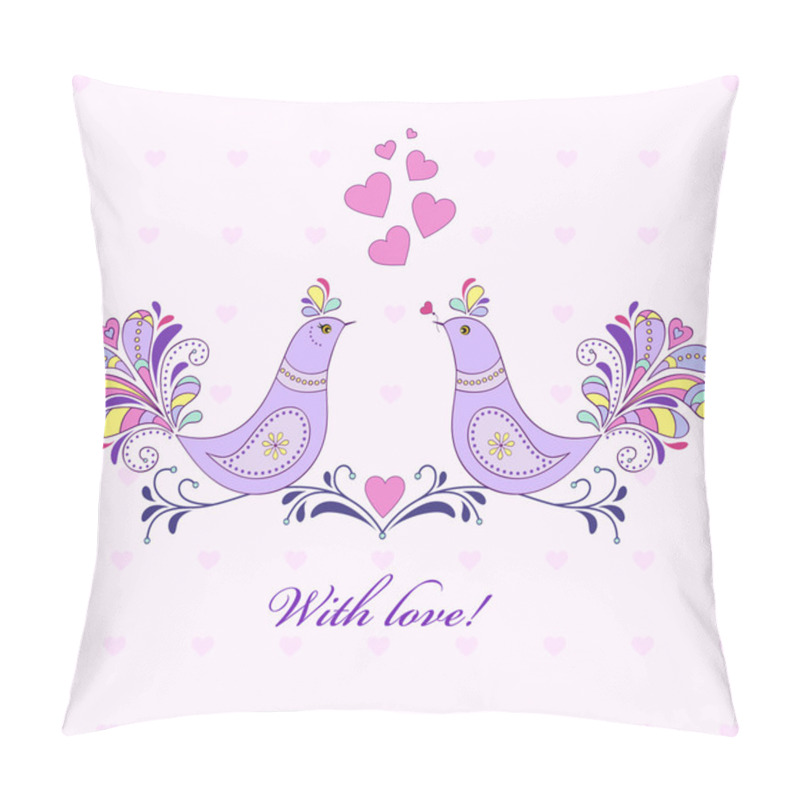 Personality  Valentine`s Card Pillow Covers