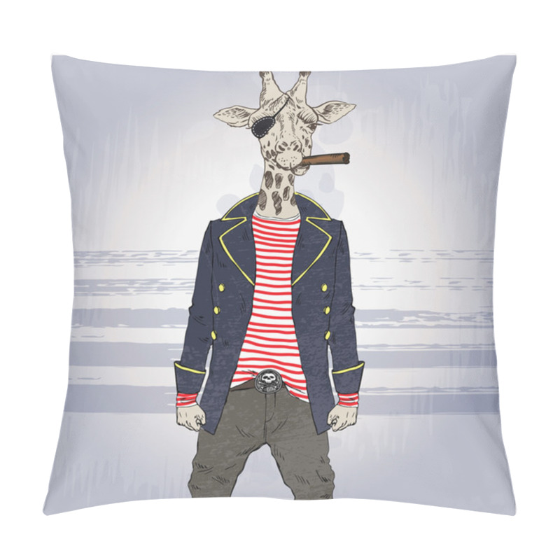 Personality  Nautical Poster,furry Art Pillow Covers