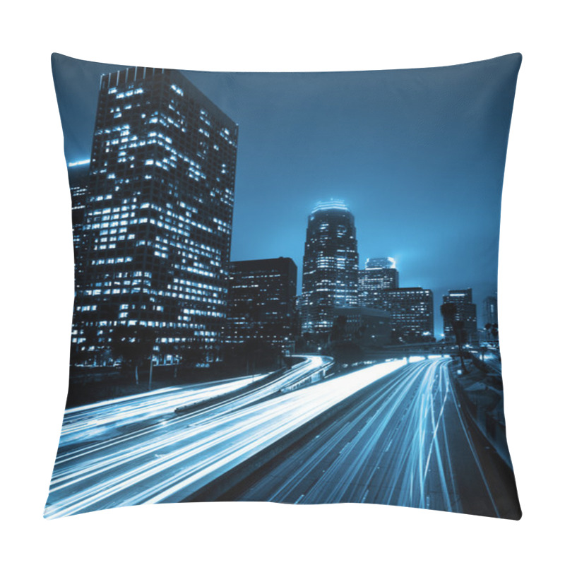 Personality  Urban City At Night Pillow Covers