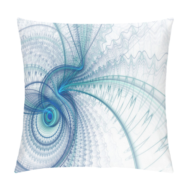 Personality  Abstract Business Science Or Technology Background Pillow Covers