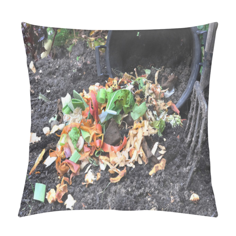 Personality  Vegetable Peelings For Compost Pillow Covers