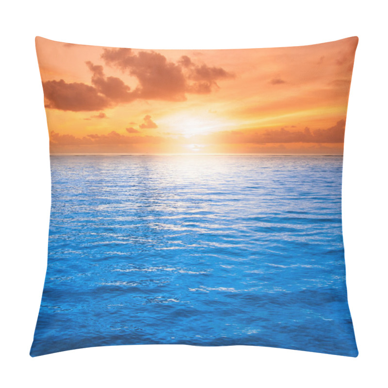 Personality  Orange Mystic Sunset Pillow Covers